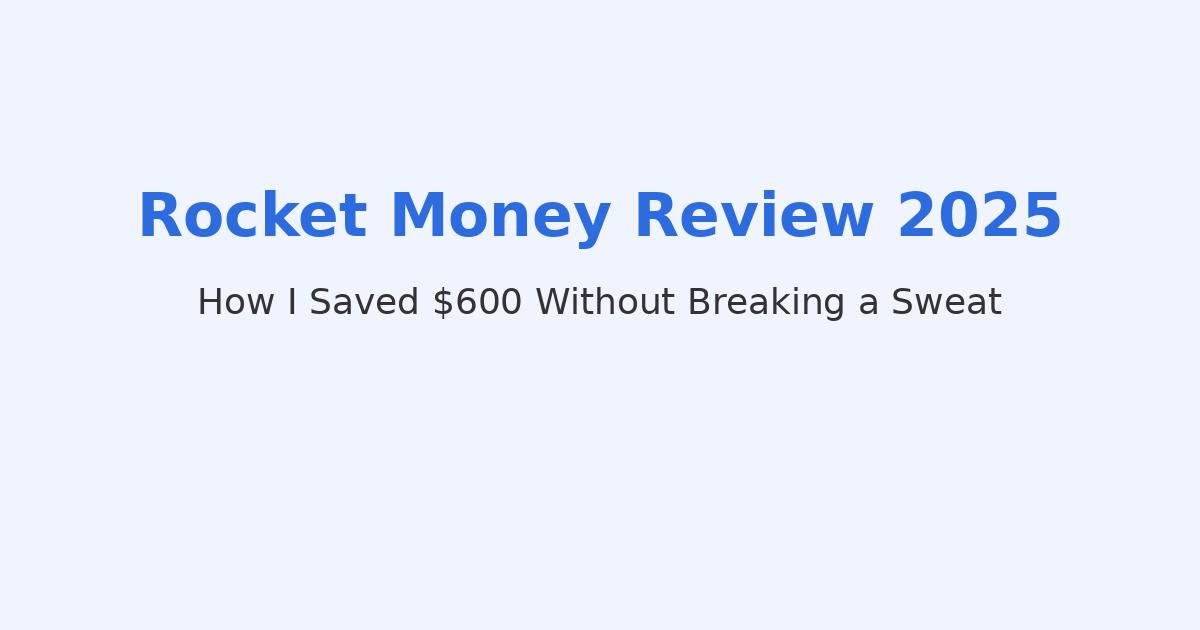 Rocket Money App Review