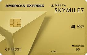 Delta SkyMiles Gold American Express card image
