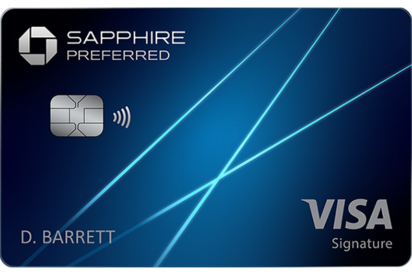 Chase Sapphire Preferred card image
