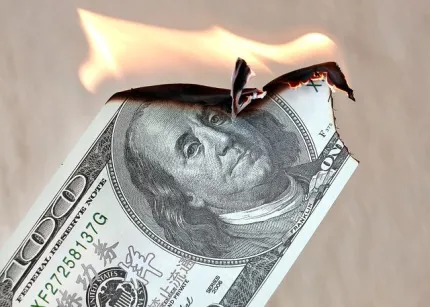 saving account losing money