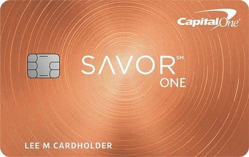 Capital One Savor Student card